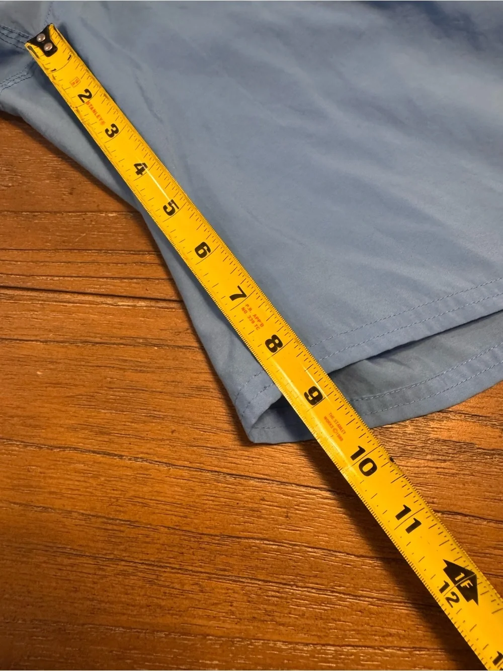 Nike Light Blue Swim Board Shorts with White Drawstring #52